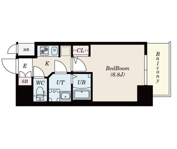 CK-RESIDENCE野並駅前の間取り