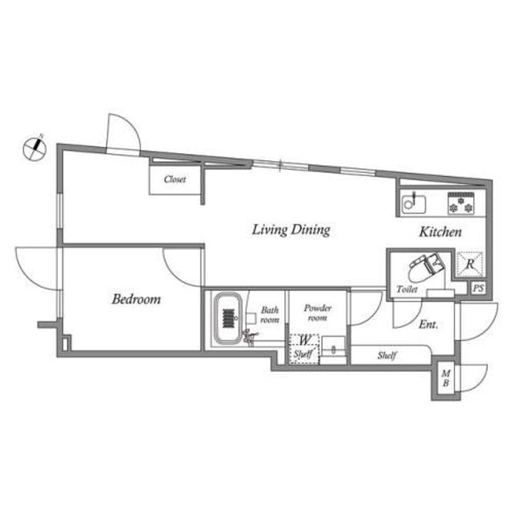 GRAN PASEO碑文谷Northの間取り