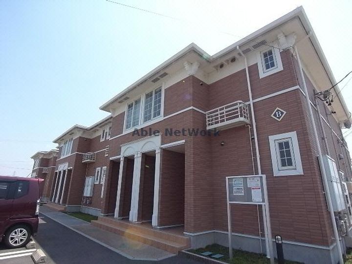 岐阜県揖斐郡池田町八幡(アパート)の賃貸物件の外観