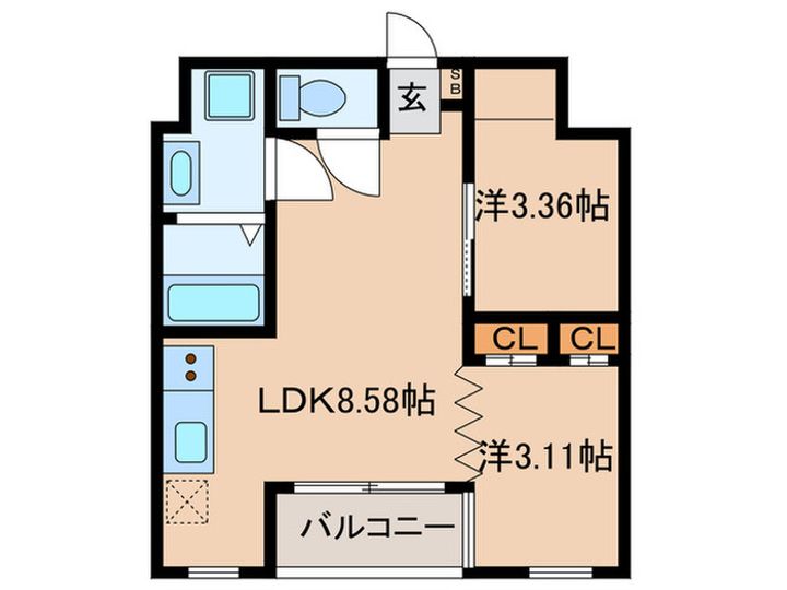 THE GRANDWINの間取り