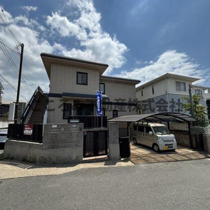 大阪府枚方市香里園山之手町(一戸建)の賃貸物件の地図