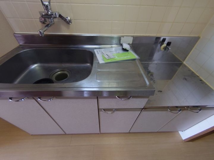 静岡県浜松市中央区西浅田2(マンション)の賃貸物件のキッチン