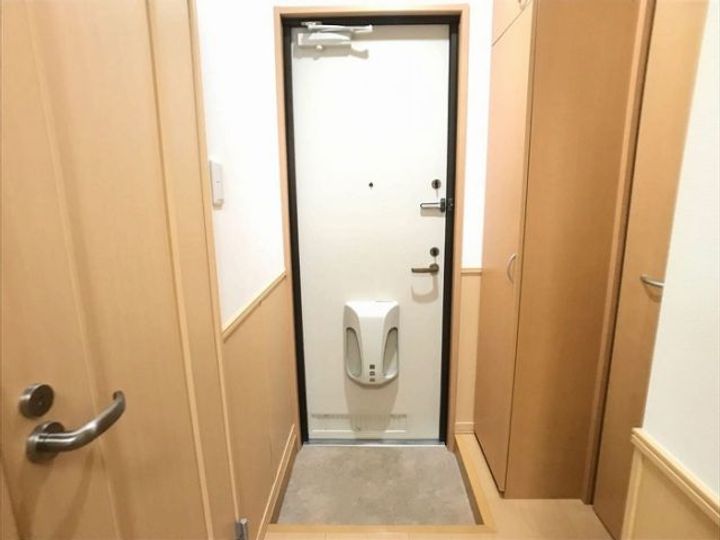 栃木県栃木市平柳町3(アパート)の賃貸物件の玄関
