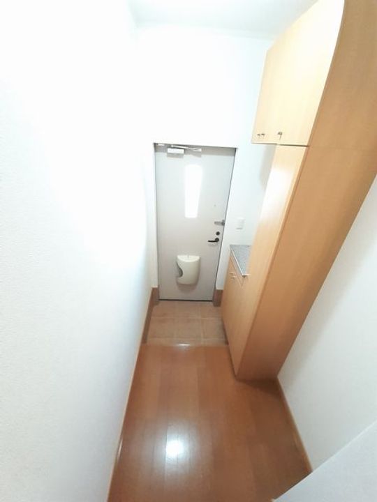 群馬県富岡市中高瀬(アパート)の賃貸物件の玄関