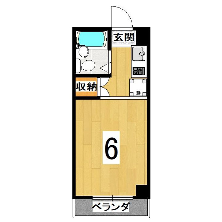 シャトーニシムラの間取り