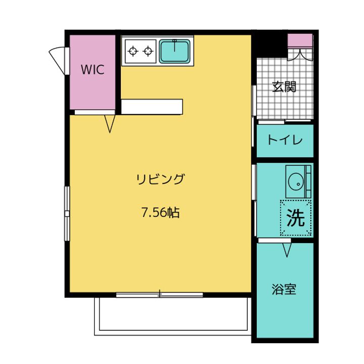 Legrace戸塚の間取り