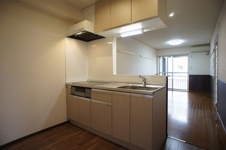 土合タウンハウスBのキッチン