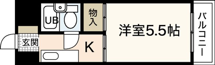 舟入 松尾ビルの間取り