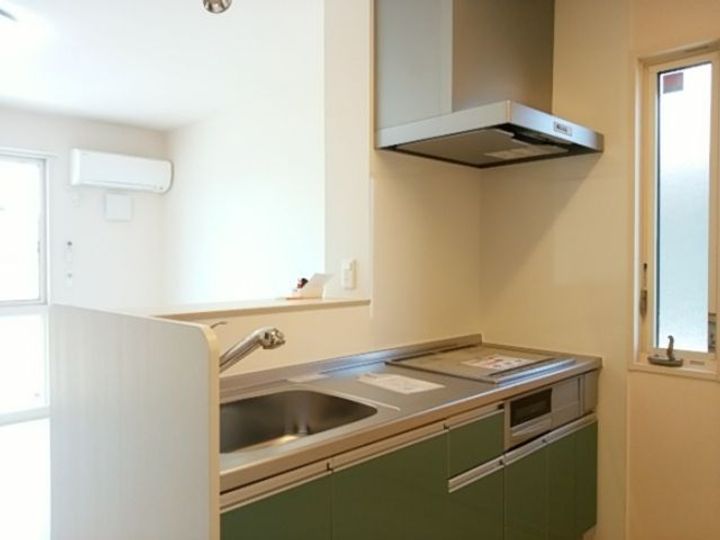 新潟県長岡市曙1(アパート)の賃貸物件のキッチン