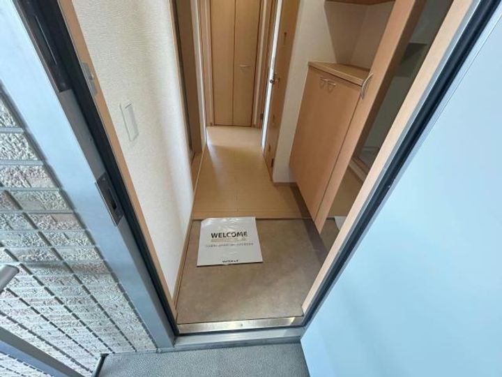 愛知県名古屋市名東区亀の井3(アパート)の賃貸物件の玄関