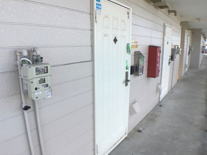 Cityコーポ湊高台の玄関