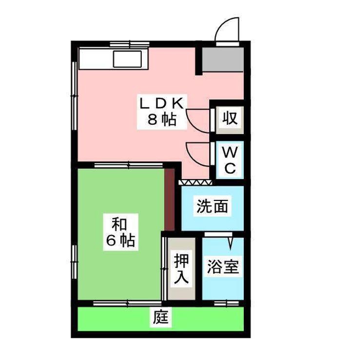 コーポ吉川の間取り