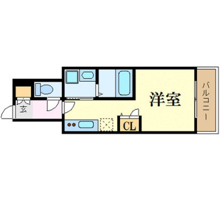 月光東蟹屋の間取り