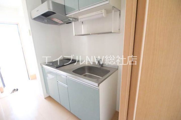 秋桜 A棟のキッチン