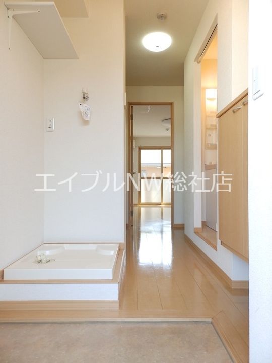 秋桜 A棟の玄関