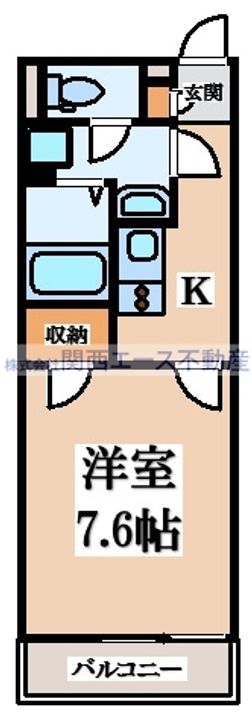 クレイノプランドール桜ヶ丘の間取り