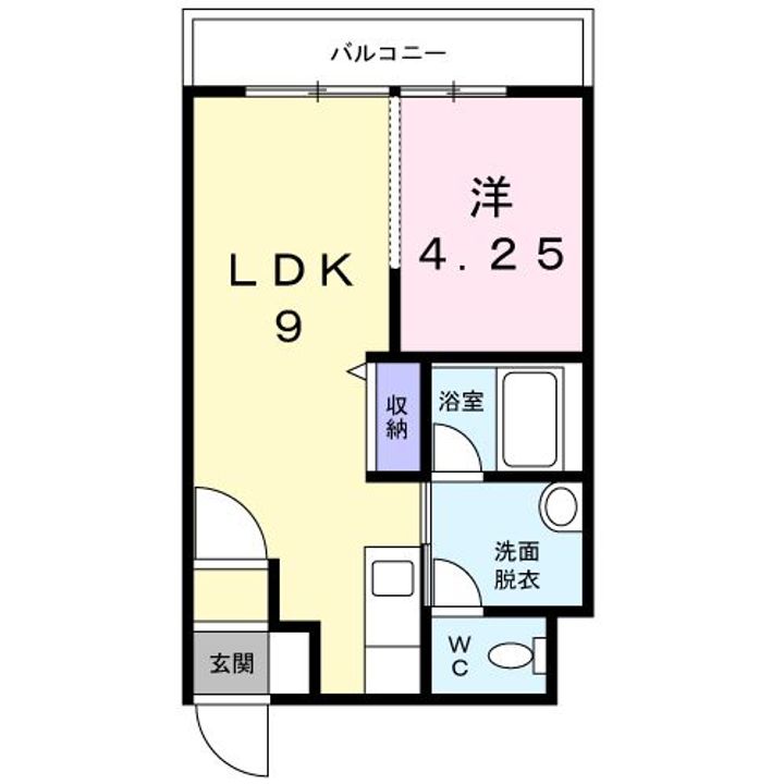 センティア・WESTの間取り
