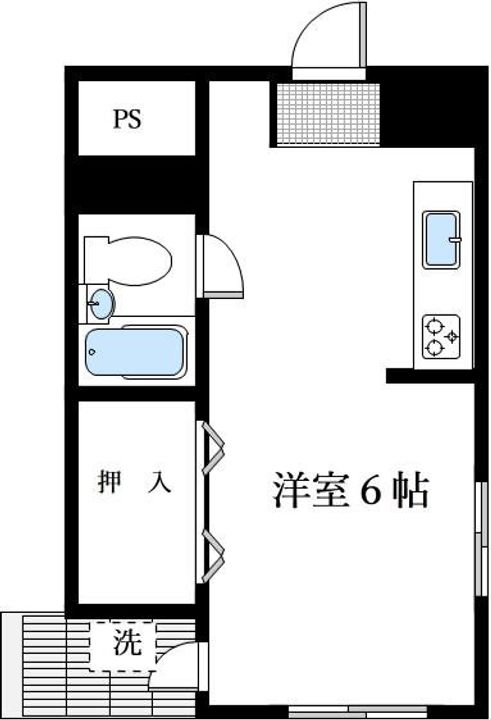 コーポユニオンの間取り
