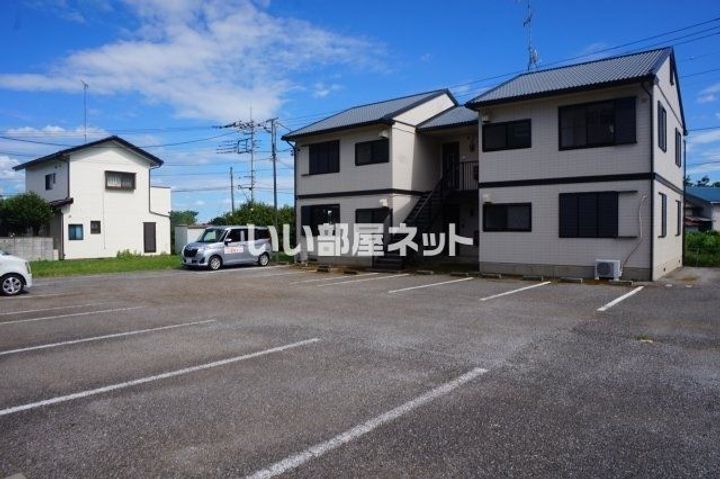 群馬県太田市古戸町(アパート)の賃貸物件の地図
