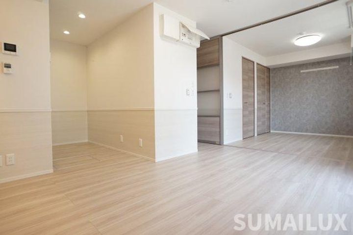 ランドマークの居間