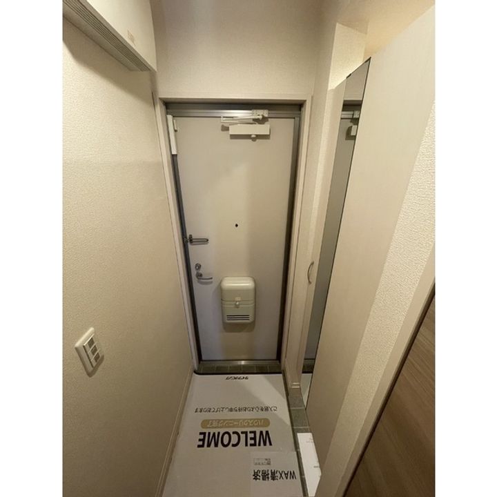 アザック花園の玄関