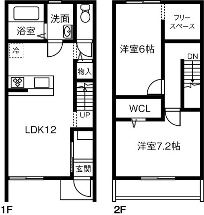 愛知県愛西市大野山町余代(一戸建)の賃貸物件の間取り
