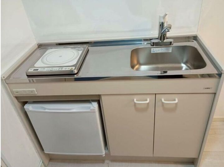 神奈川県川崎市多摩区生田5(アパート)の賃貸物件のキッチン