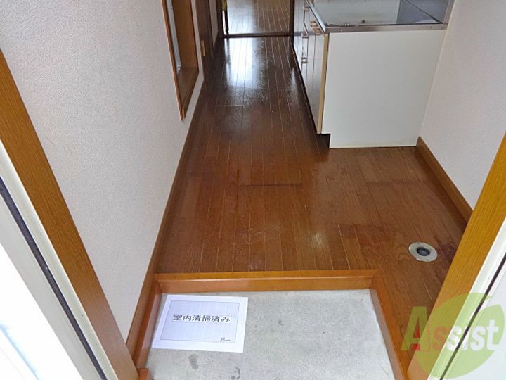 サマックス佐藤ハイツの玄関