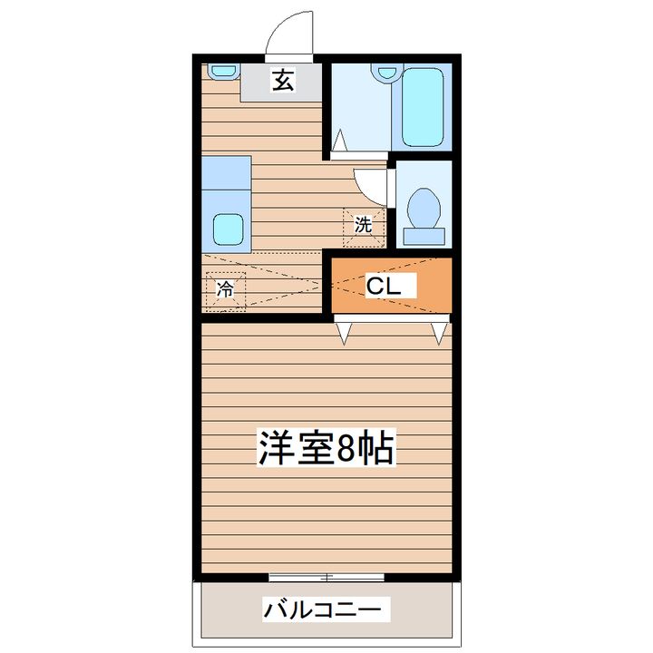 サンシャイン小松島の間取り