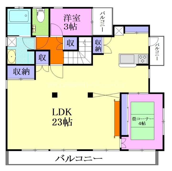 峰2丁目ハウスの間取り