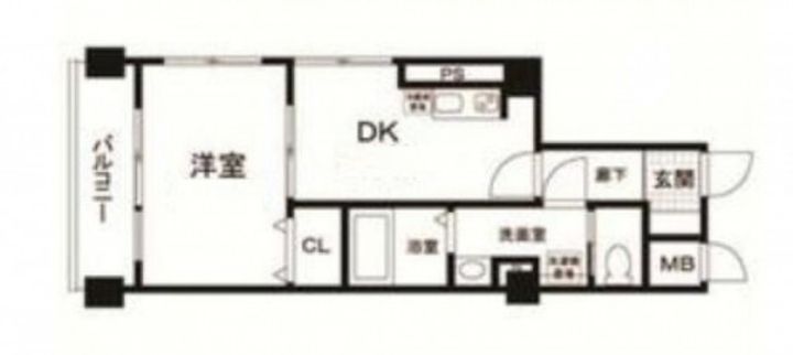 東京都渋谷区松濤2(マンション)の賃貸物件の間取り