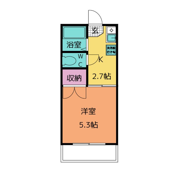 サクシードS・Bの間取り