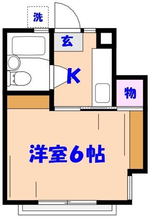 シャトウドゥリベルテの間取り
