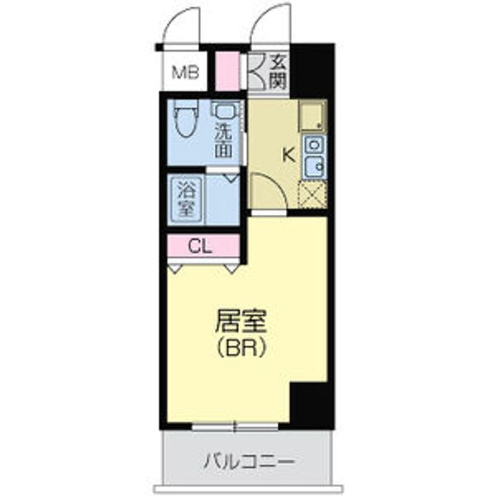 CASSIA天王寺東の間取り