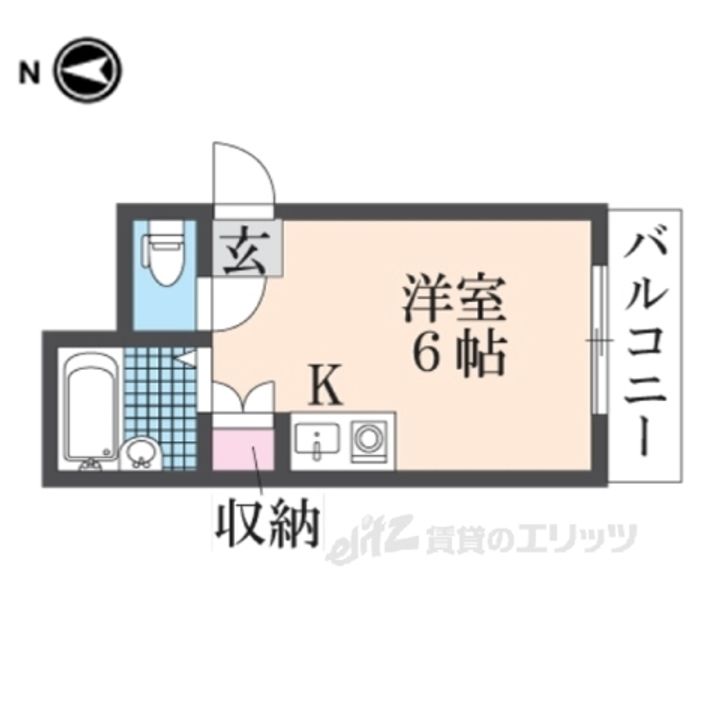 ペントハウス21の間取り