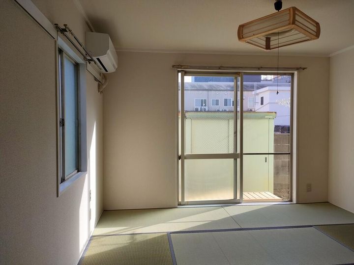 ユーハイツの居間