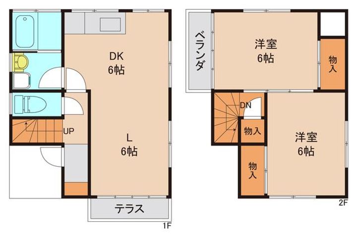 茨城県取手市井野台5(一戸建)の賃貸物件の間取り