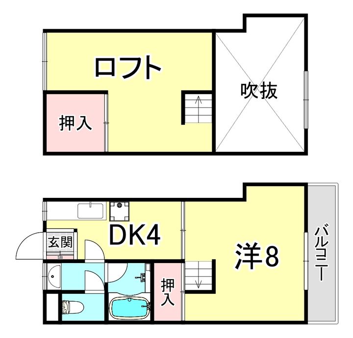 カサグランデの間取り