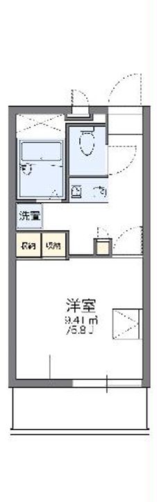 レオパレス吉宗の間取り