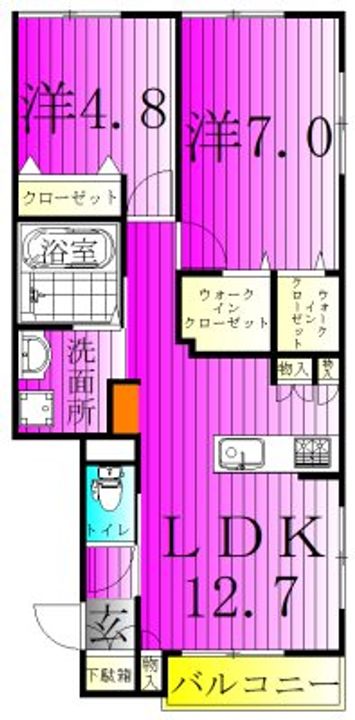 アイネブリュの間取り