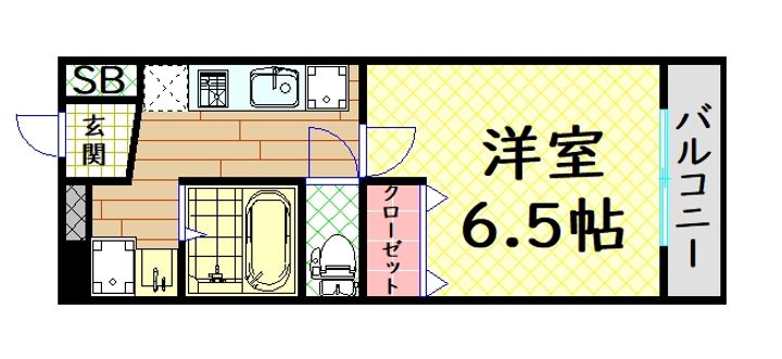 Willdo難波wIIの間取り