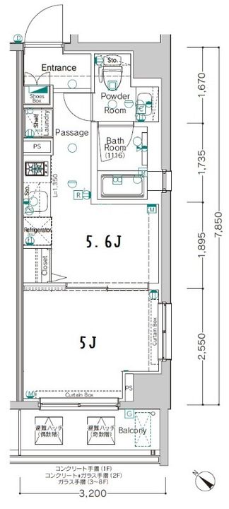 東京都大田区上池台1(マンション)の賃貸物件の間取り