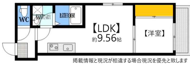 Residential 戸坂駅前の間取り