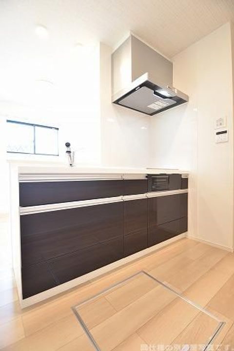 福島県白河市八竜神(アパート)の賃貸物件のキッチン