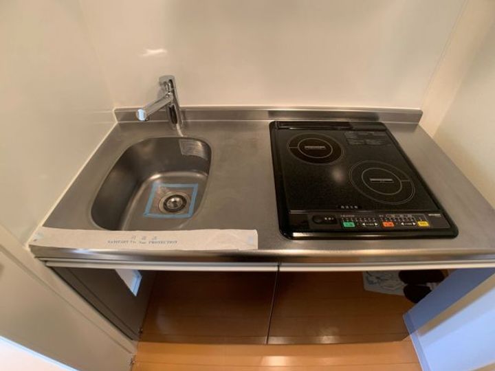 埼玉県草加市氷川町(マンション)の賃貸物件のキッチン