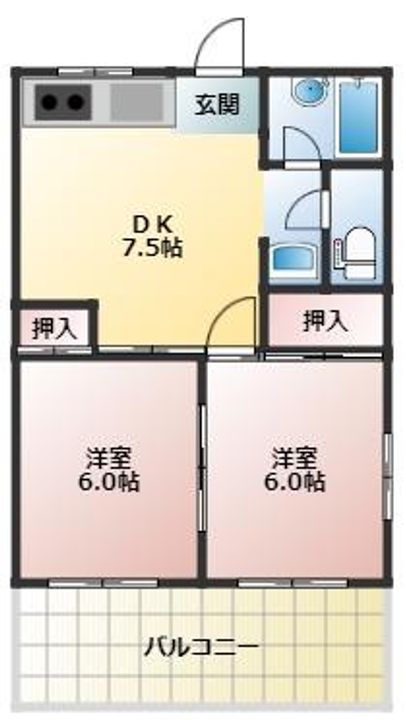 アセンションの間取り