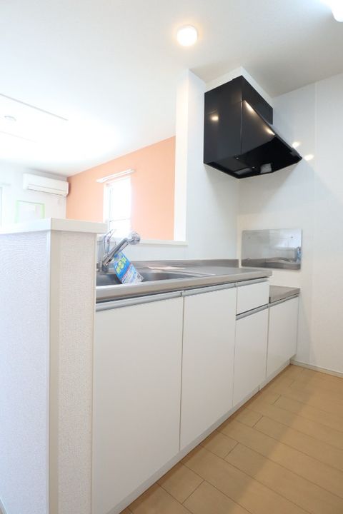 岡山県倉敷市北畝6(アパート)の賃貸物件のキッチン