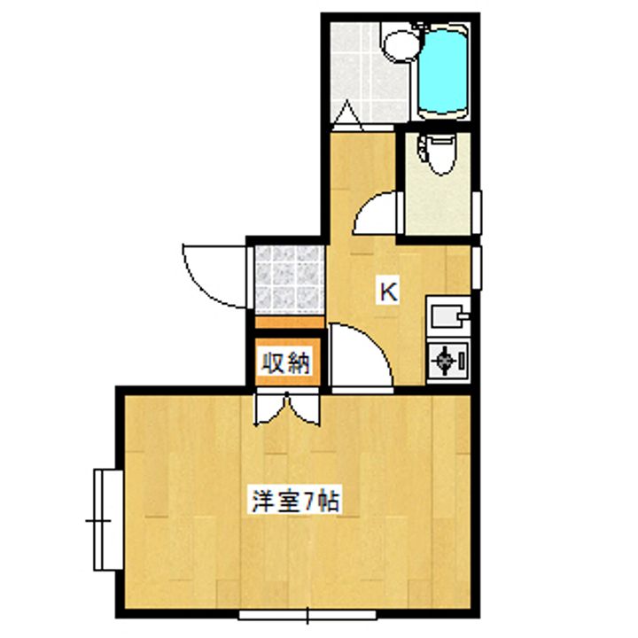 メゾンキャッスルベリーの間取り