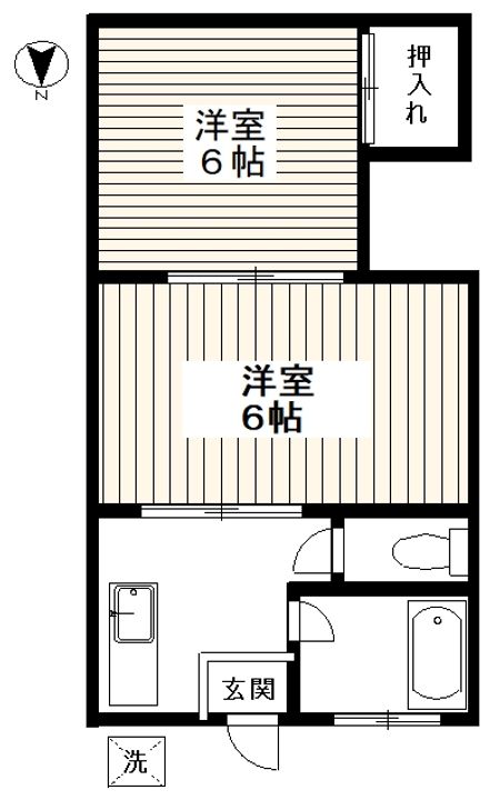 ホワイトビラの間取り
