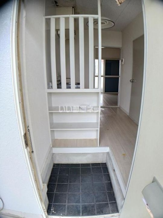 茨城県水戸市姫子1(アパート)の賃貸物件の玄関